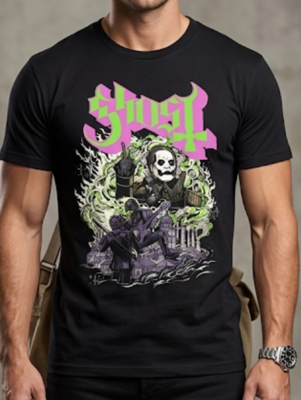 Ghost Cardinal Copia Smoke Shirt Men’s Size 2XL